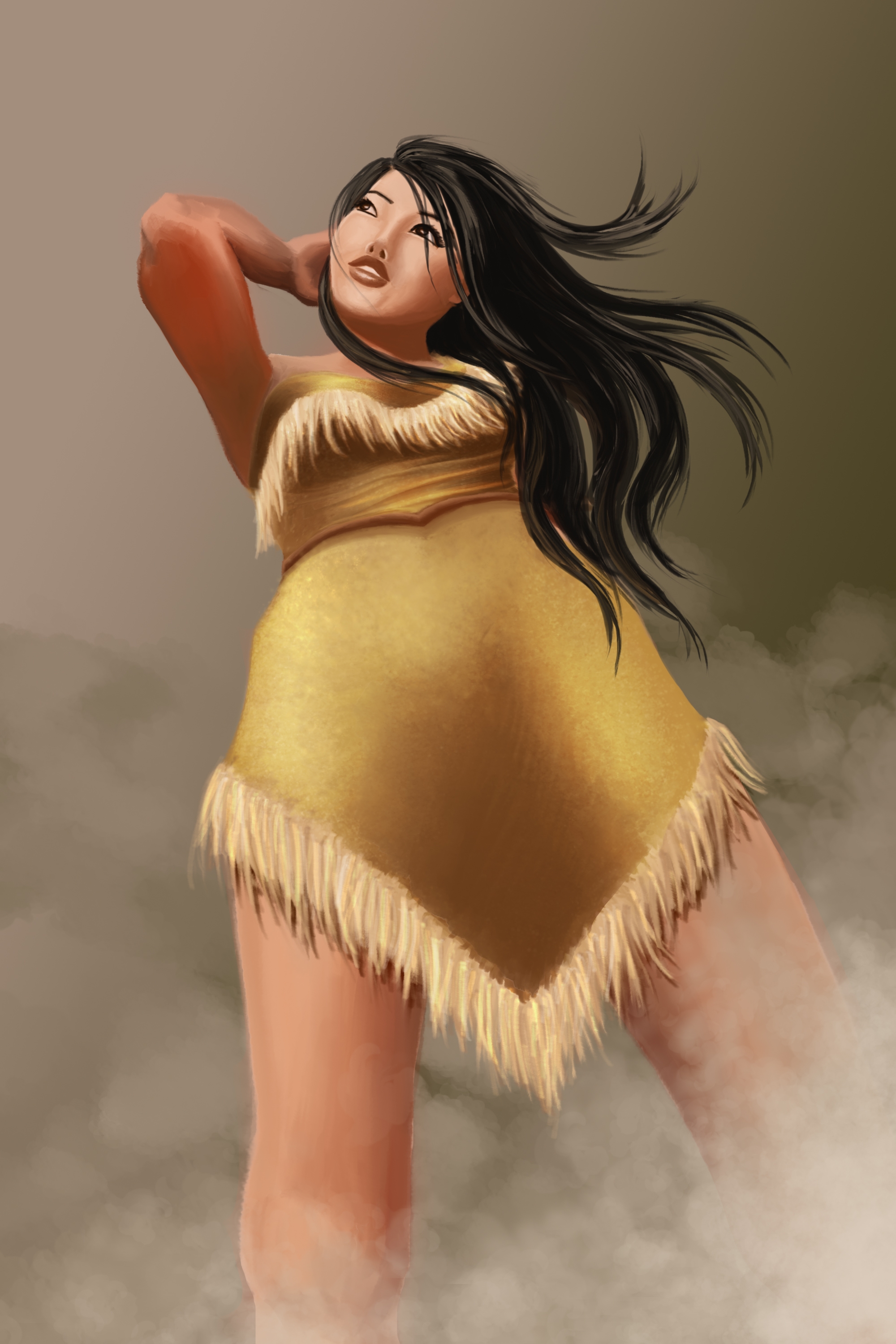 Pocahontas fan art